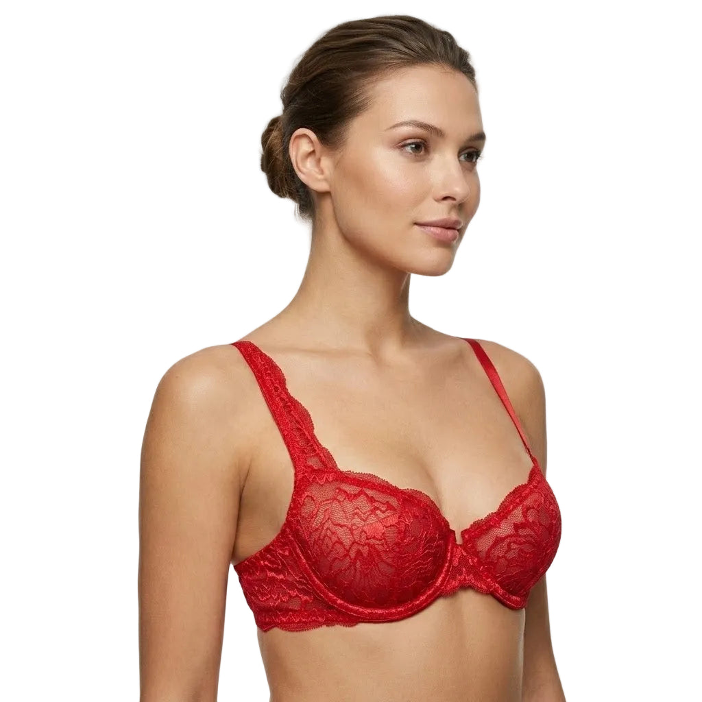 My Way Underwire Bra Tango Red