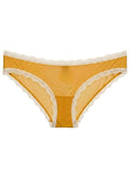 Valentina Hotpant Goldgelb/Weiß