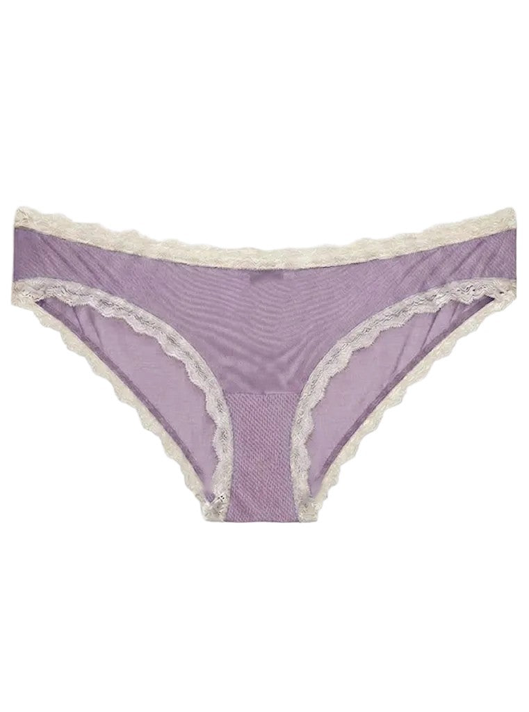 Valentina Hotpant Lavender/White