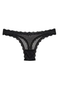 Valentina Low Rider  Thong Black