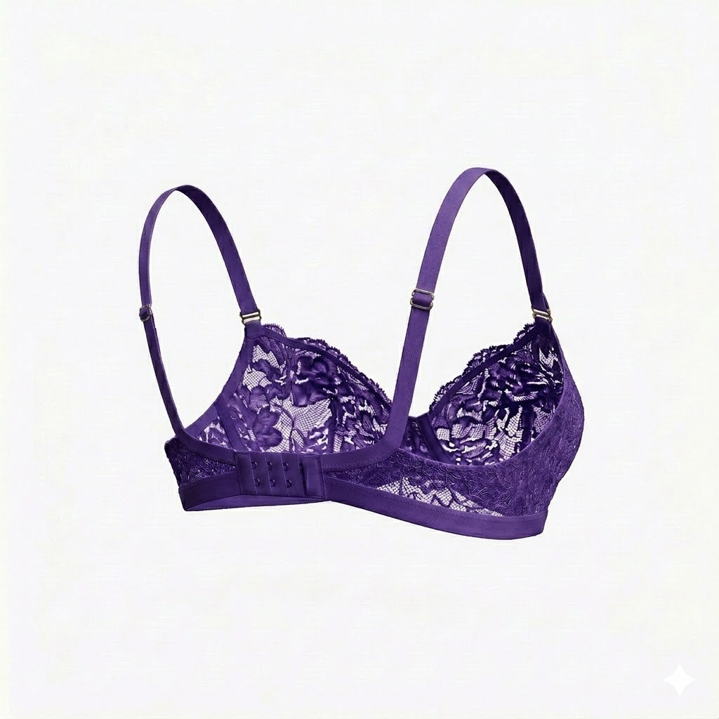My Way Underwire Bra Royal Purple