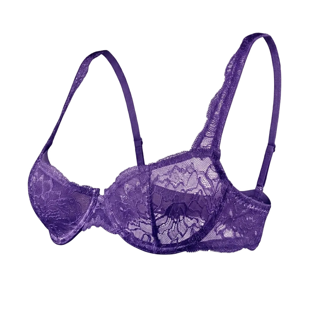 My Way Underwire Bra Royal Purple