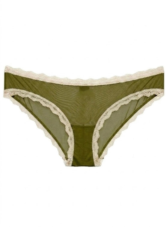 Valentina Hotpant Salbei/Weiß