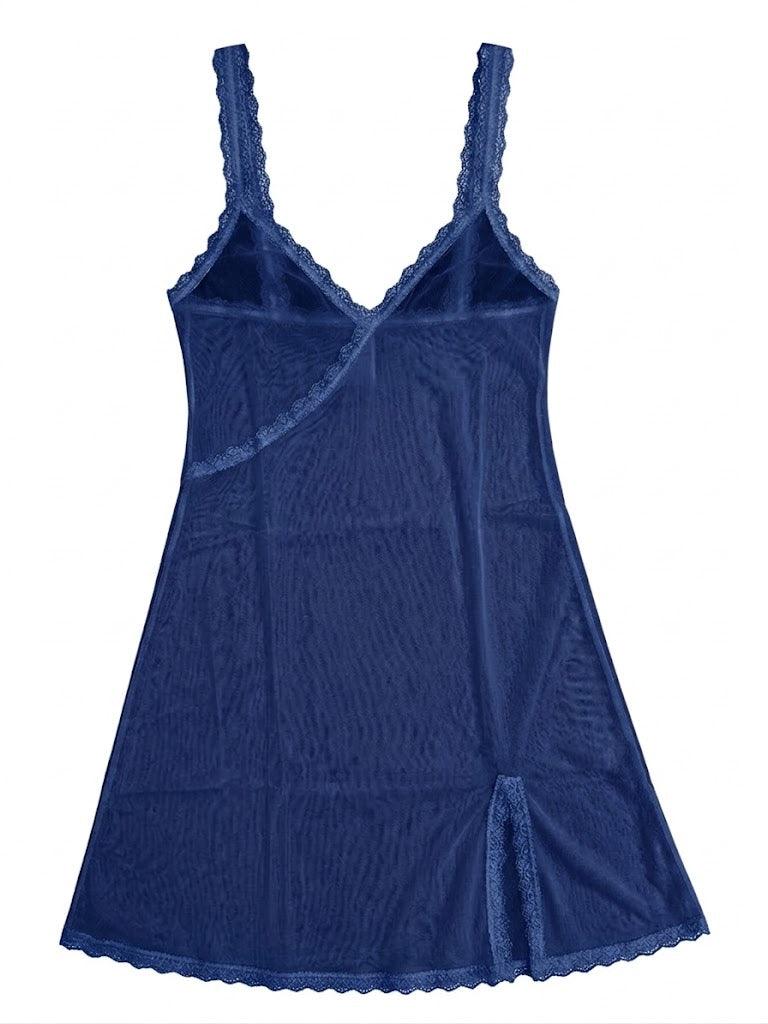 Valentina Chemise Navy Blue