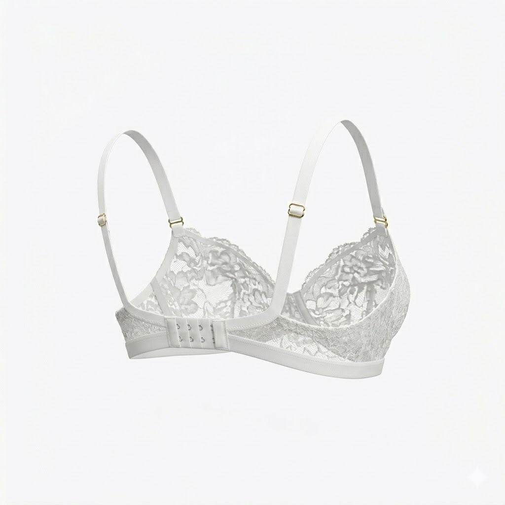 My Way Underwire Bra Lucent White