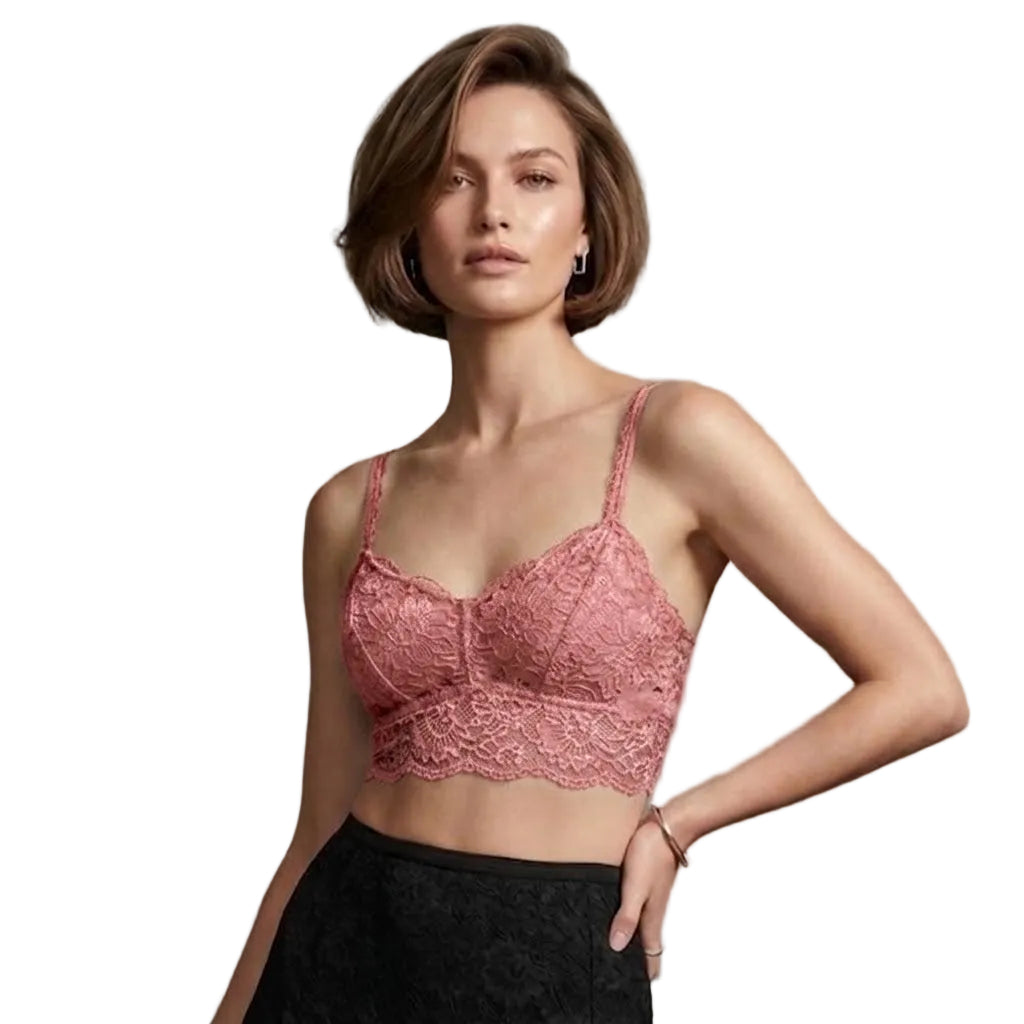 My Way Soft Crop Bustier Calypso Coral