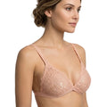 My Way Triangle Bralette Pink Lily