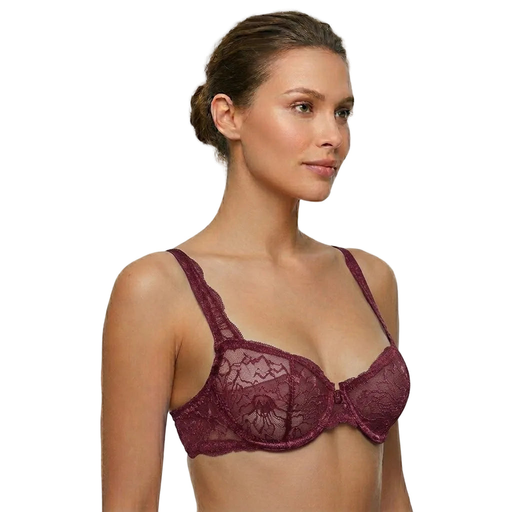 My Way Underwire Bra Beaujolais