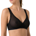 Valentina Cross Bralette Black