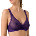 Valentina Cross Bralette Royal Purpel