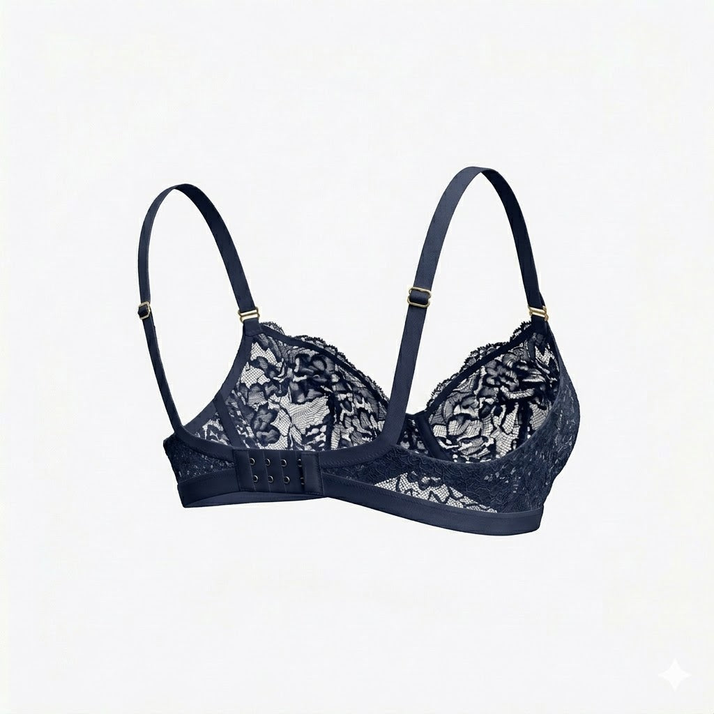 My Way Underwire Bra Navy Blue