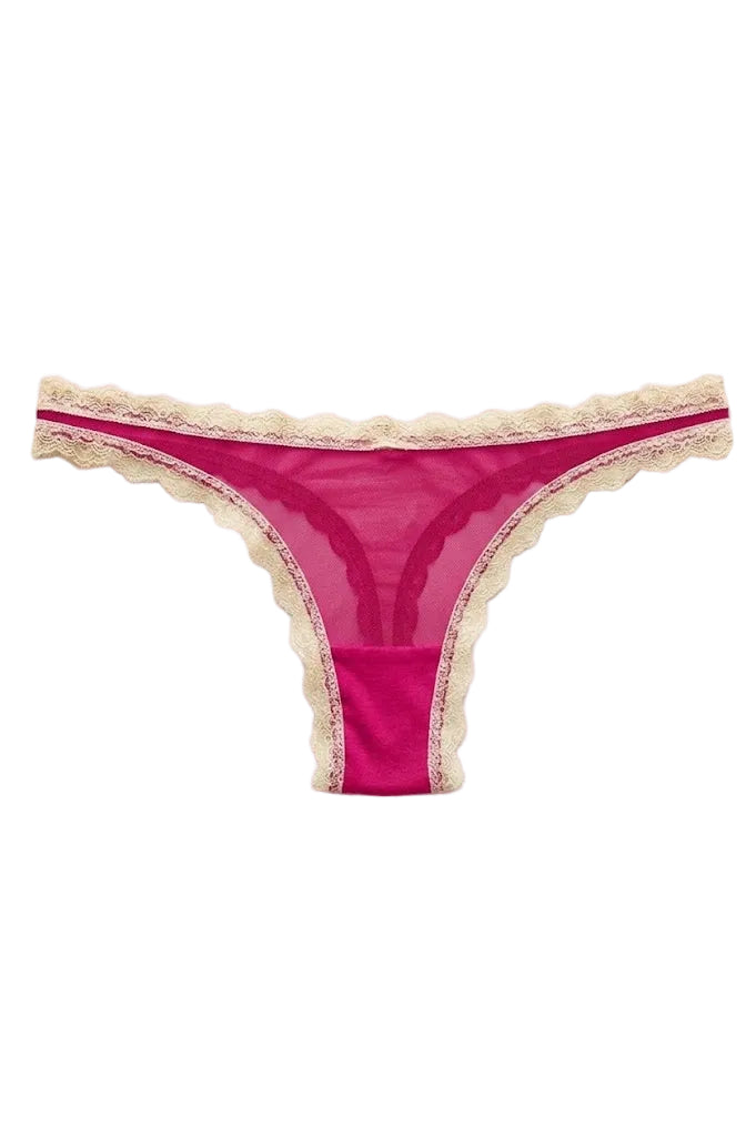 Valentina Low Rider  Thong Fuchsia