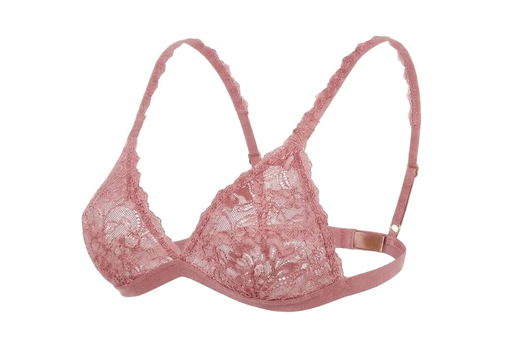 My Way Triangle Bralette Calypso Coral