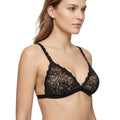 My Way Triangle Bralette Schwarz