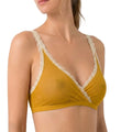 Valentina Cross Bralette Goldgelb/Weiß