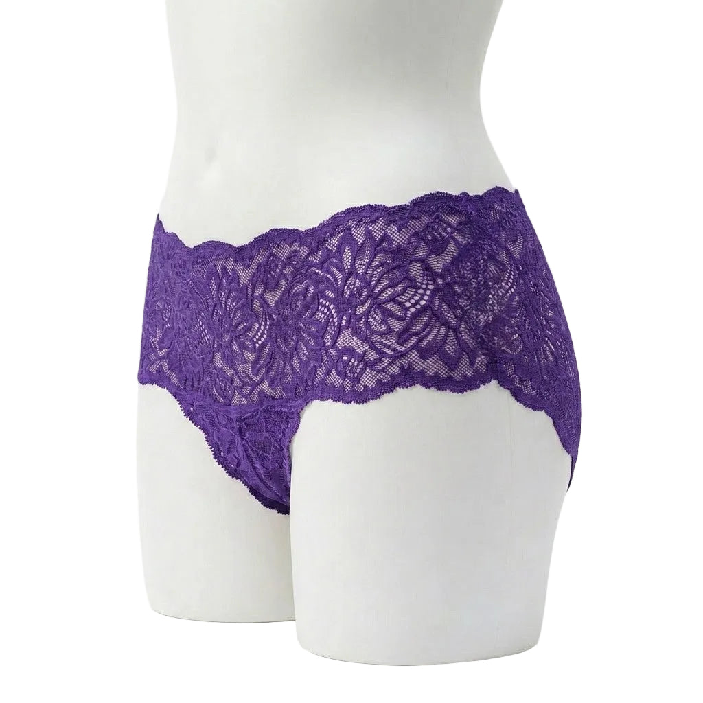 My Way Hotpant Royal Purple