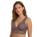My Way Long Line Bralette Peppercorn