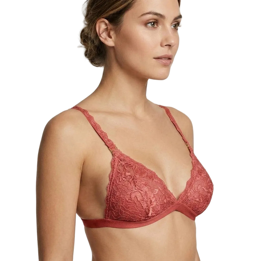 My Way Triangle Bralette Calypso Coral