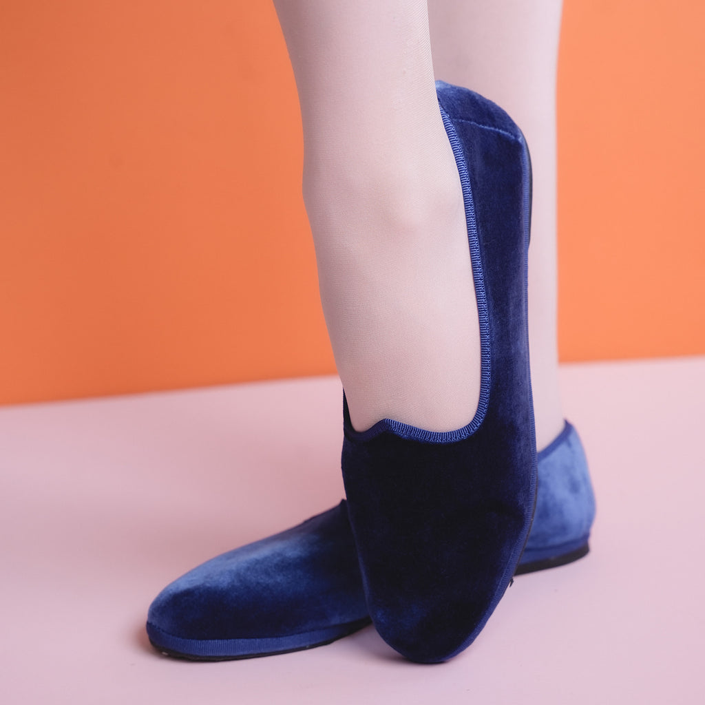 Tradizionale Friulana Flat Navy Blu