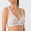 Valentina Cross Bralette Lucent White