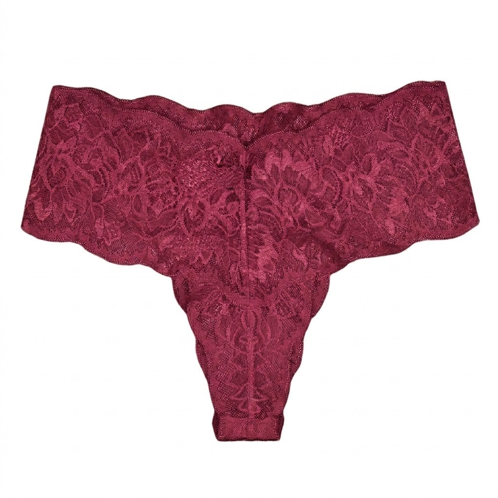 My Way Mid Rise Thong Beaujolais