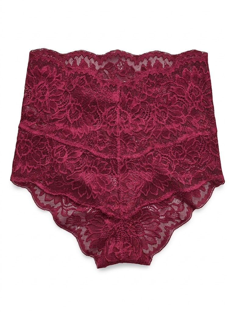 My Way Hi Rise Bikini Beaujolais