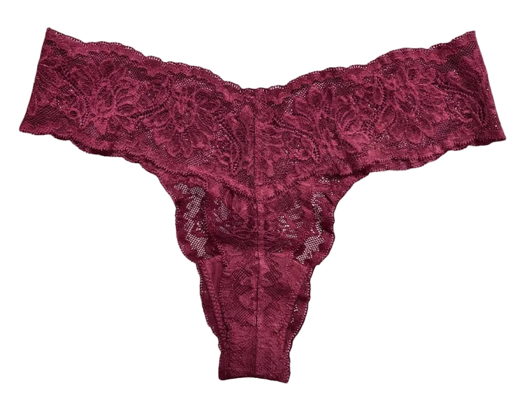 My Way Low Rider Thong Beaujolais