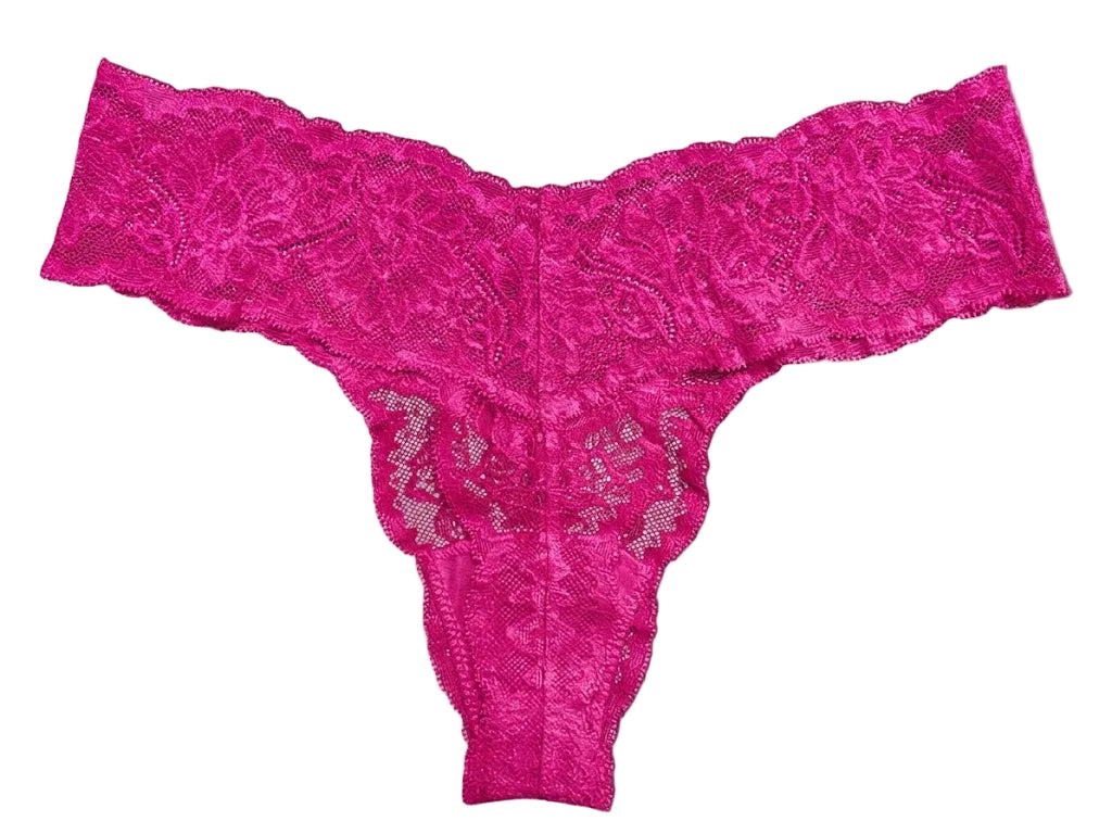 My Way Low Rider Thong Fuchsia