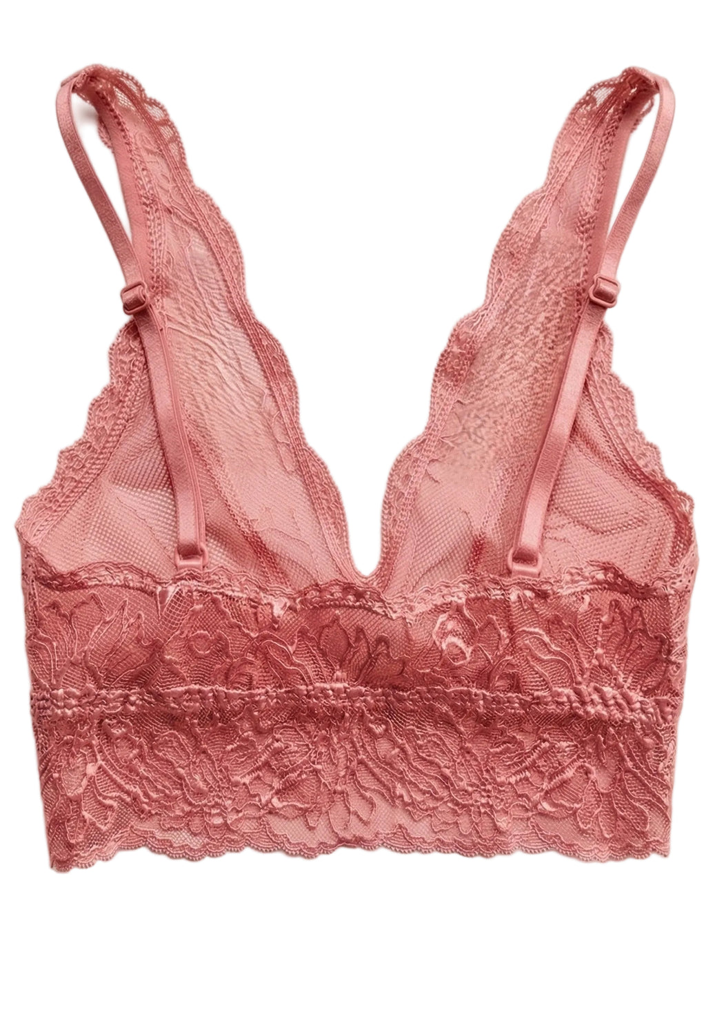 My Way Long Line Bralette Calypso Coral