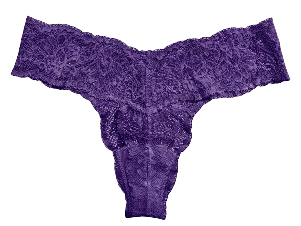 My Way Low Rider Thong Royal Purple