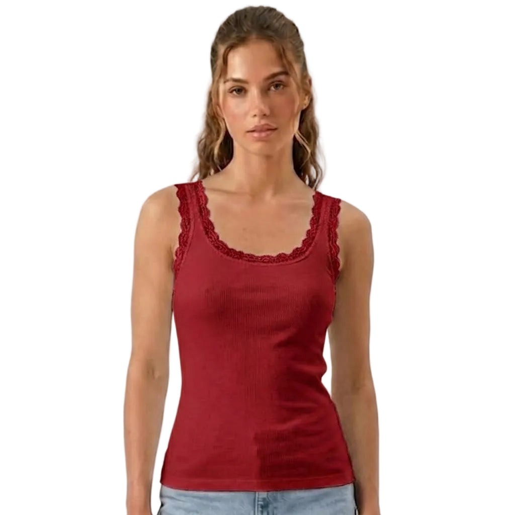 Valentina Camisole Tango Red