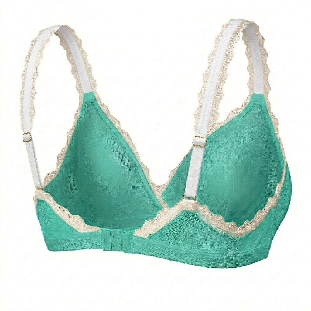Valentina Cross Bralette Florida Keys/Weiß