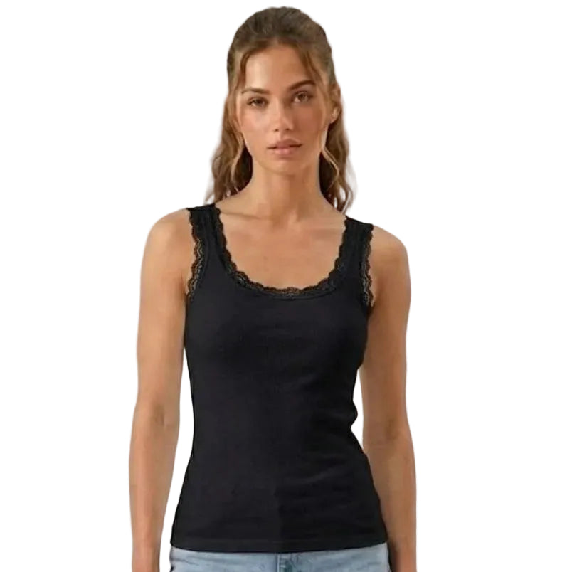 Valentina Camisole Black