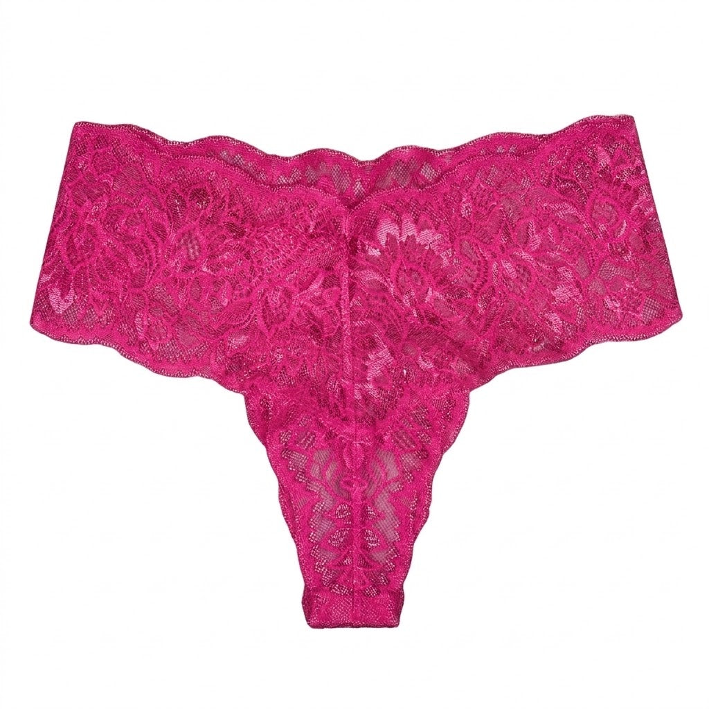 My Way Mid Rise Thong Fuchsia