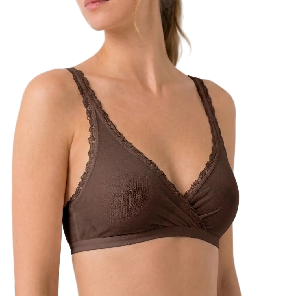 Valentina Überkreuz-Bralette Peppercorn