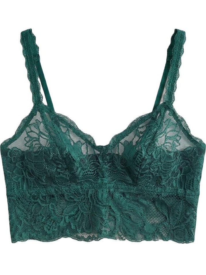 My Way Soft Crop Bustier North Sea