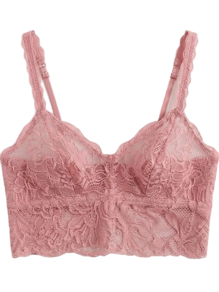 My Way Soft Crop Bustier Calypso Coral