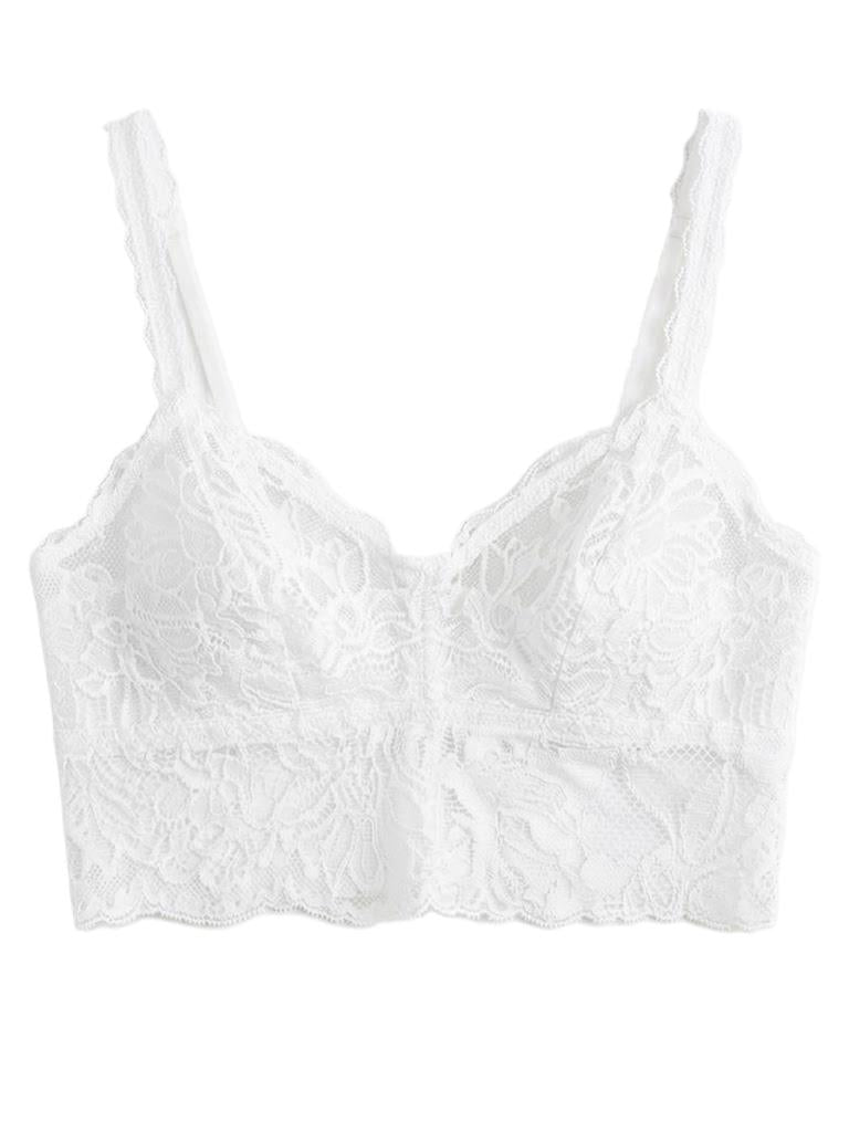 My Way Soft Crop Bustier Lucent White