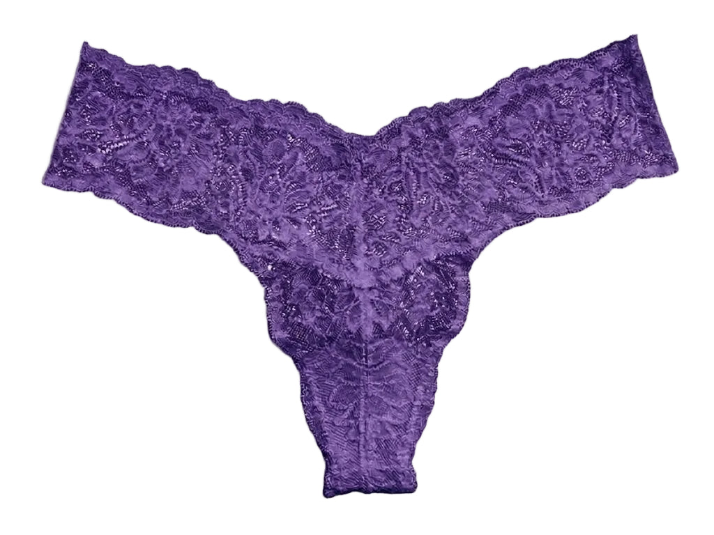 My Way Low Rider Thong Royal Purple