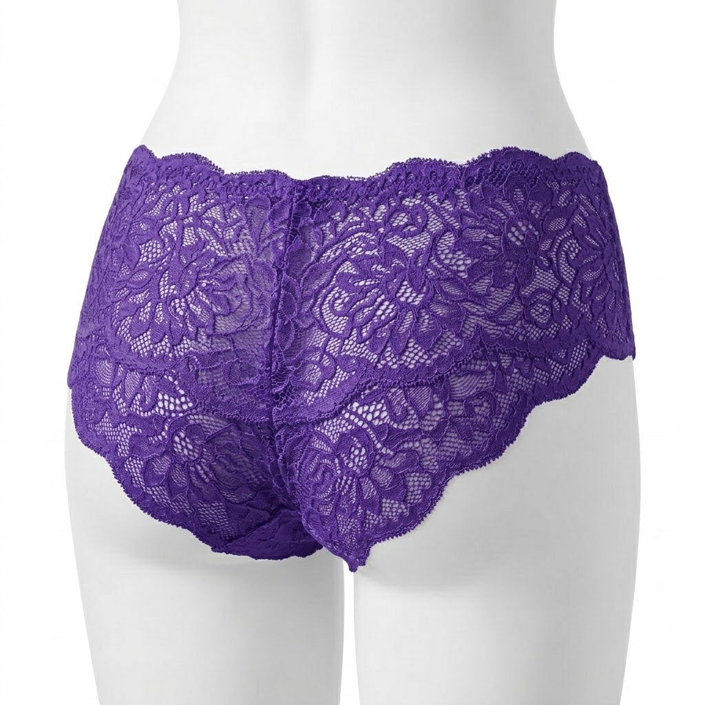 My Way Hotpant Royal Purple