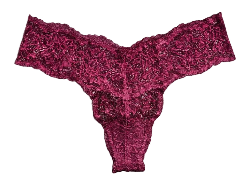 My Way Low Rider Thong Beaujolais