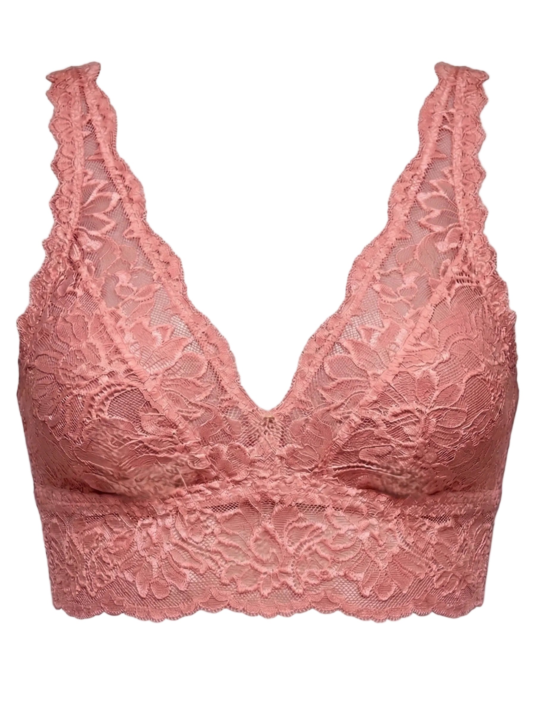 My Way Long Line Bralette Calypso Coral