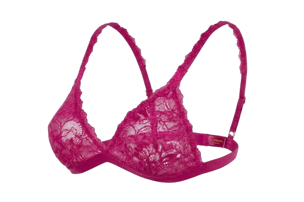  My Way Bralette a Triangolo Fucsia
