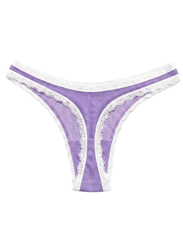 Valentina Low Rider Tanga Lavendel