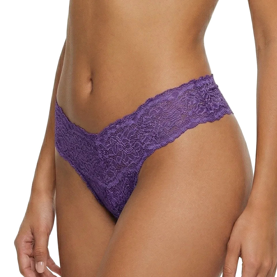 My Way Low Rider Thong Royal Purple