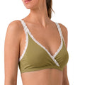 Valentina Cross Bralette Sage/White