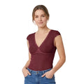 Valentina Criss Cross Top Beaujolais