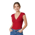 Valentina Criss Cross Top Tango Red